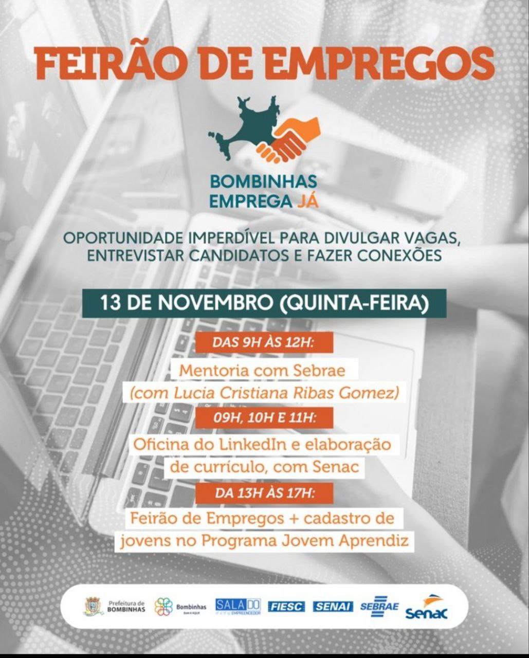 Feria de empleos en Bombas.